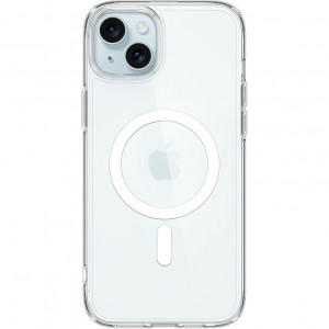  Чохол Spigen для Apple iPhone 15 Plus Ultra Hybrid MagFit, White