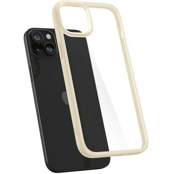  Чохол Spigen для Apple iPhone 15 Plus Ultra Hybrid Mute, Beige