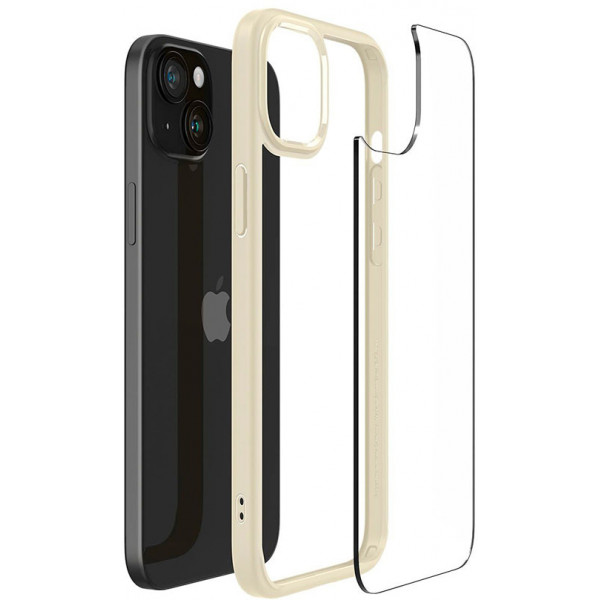  Чохол Spigen для Apple iPhone 15 Plus Ultra Hybrid Mute, Beige