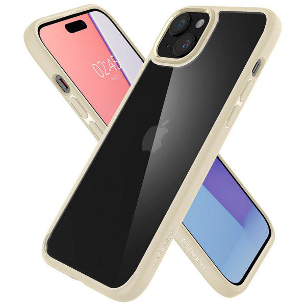  Чохол Spigen для Apple iPhone 15 Plus Ultra Hybrid Mute, Beige