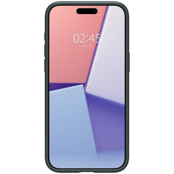  Чохол Spigen для Apple iPhone 15 Pro Liquid Air, Abyss Green