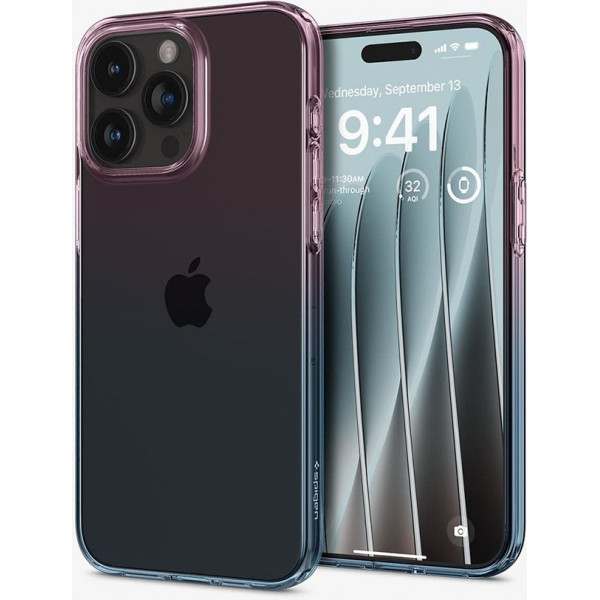  Чохол Spigen для Apple iPhone 15 Pro Liquid Crystal, Gradation Pink