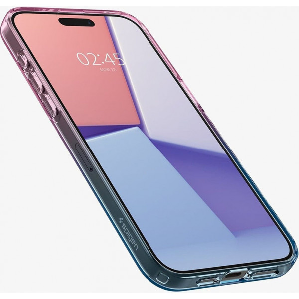  Чохол Spigen для Apple iPhone 15 Pro Liquid Crystal, Gradation Pink