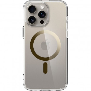 Чохол Spigen для Apple iPhone 15 Pro Max Ultra Hybrid MagFit, Gold