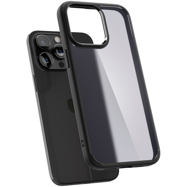  Чохол Spigen для Apple iPhone 15 Pro Ultra Hybrid, Frost Black