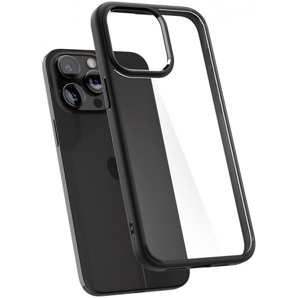  Чохол Spigen для Apple iPhone 15 Pro Ultra Hybrid, Matte Black