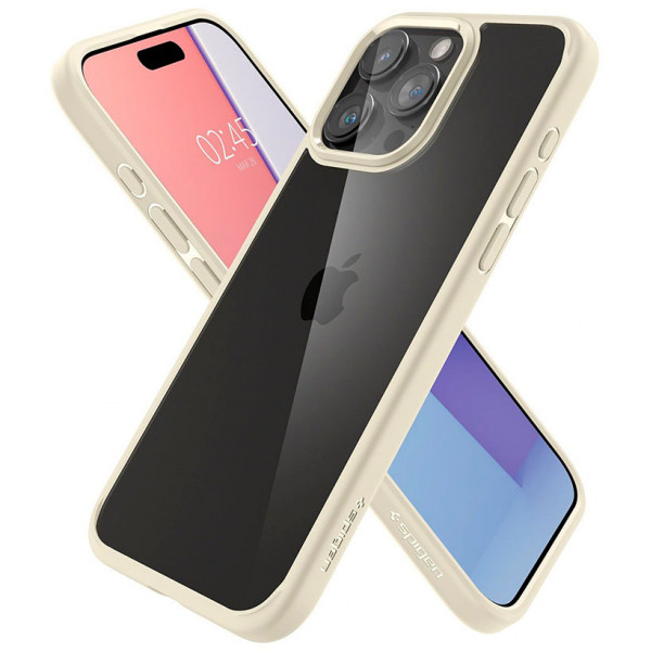  Чохол Spigen для Apple iPhone 15 Pro Ultra Hybrid, Mute Beige