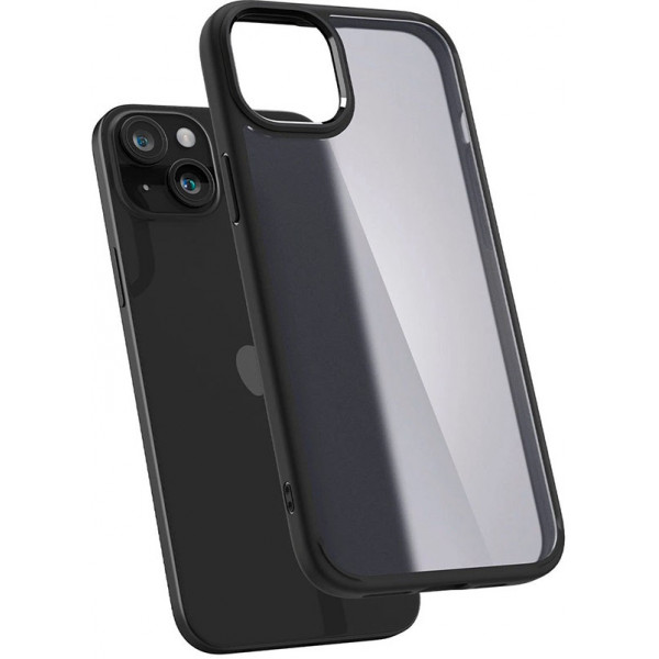  Чохол Spigen для Apple iPhone 15 Ultra Hybrid, Frost Black