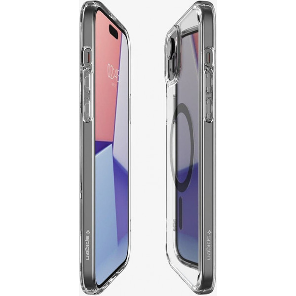  Чохол Spigen для Apple iPhone 15 Ultra Hybrid MagFit, Graphite