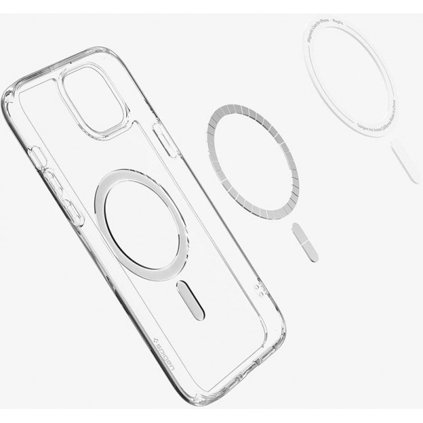  Чохол Spigen для Apple iPhone 15 Ultra Hybrid MagFit, Graphite