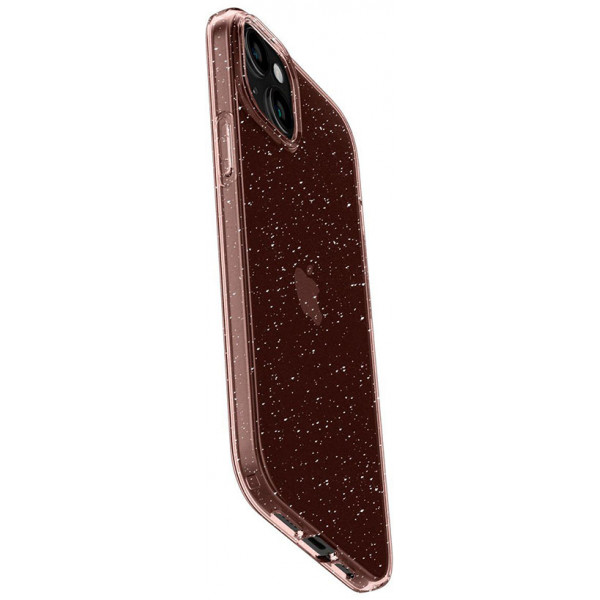  Чохол Spigen для iPhone 15 Plus Liquid Crystal Glitter, Rose Quartz
