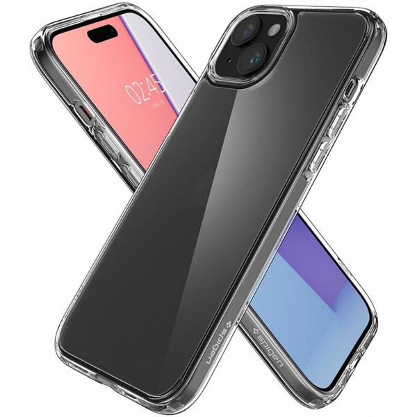  Чохол Spigen для iPhone 15 Plus Ultra Hybrid, Frost Clear