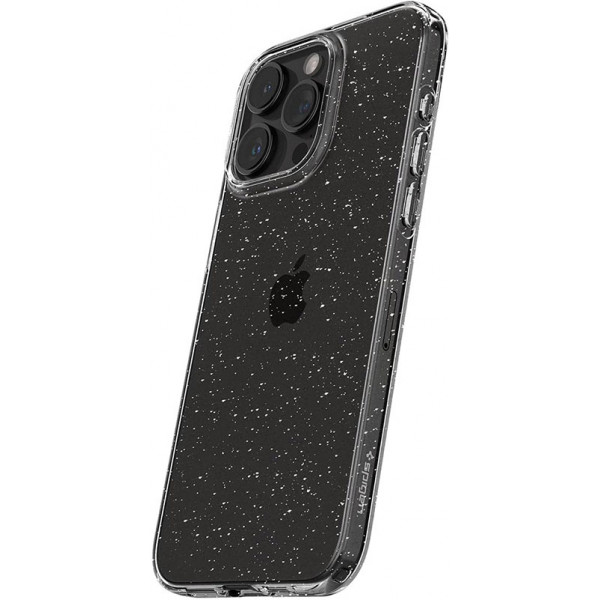  Чохол Spigen для iPhone 15 Pro Liquid Crystal Glitter, Crystal Quartz