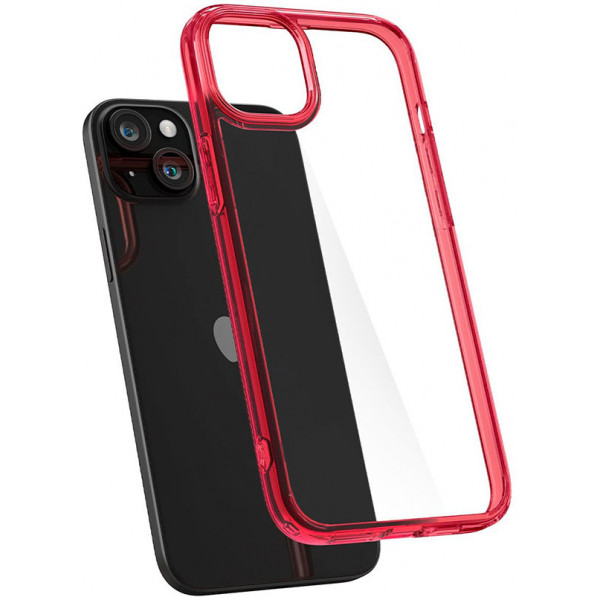  Чохол Spigen для iPhone 15 Ultra Hybrid, Red Crystal