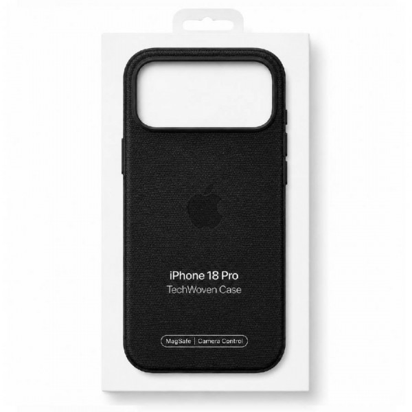 Чохол TechWoven для iPhone 18 Pro Black