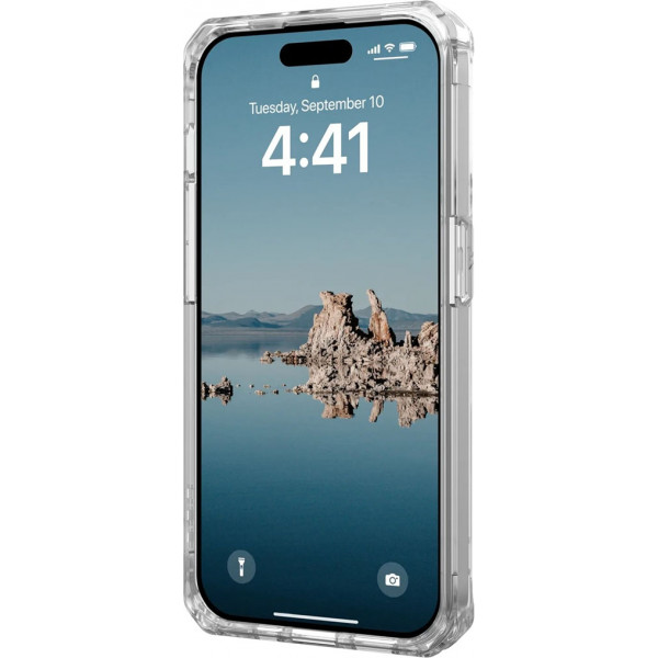  Чохол UAG для Apple Iphone 15 Pro Plyo Magsafe, Ice/Silver