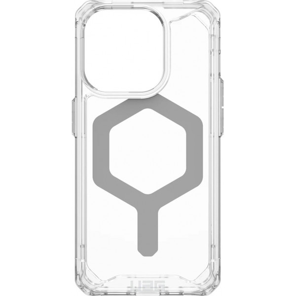  Чохол UAG для Apple Iphone 15 Pro Plyo Magsafe, Ice/Silver