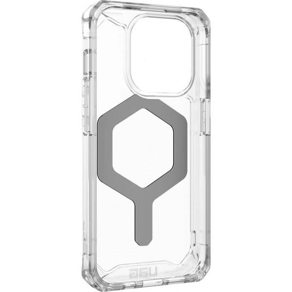  Чохол UAG для Apple Iphone 15 Pro Plyo Magsafe, Ice/Silver