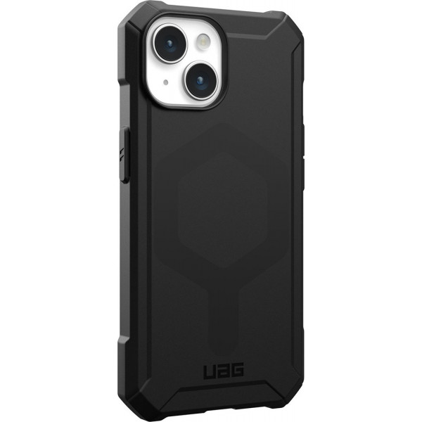  Чохол UAG для Apple iPhone 15 Essential Armor Magsafe, Black