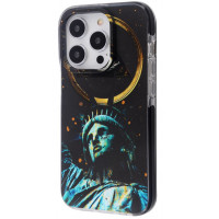 Чохол WAVE Billioner Nprint with Magsafe Conspirasy iPhone 14 Pro Max