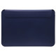 Чехол WIWU Skin Pro 2 Leather Sleeve for MacBook Pro 16 Navy Blue