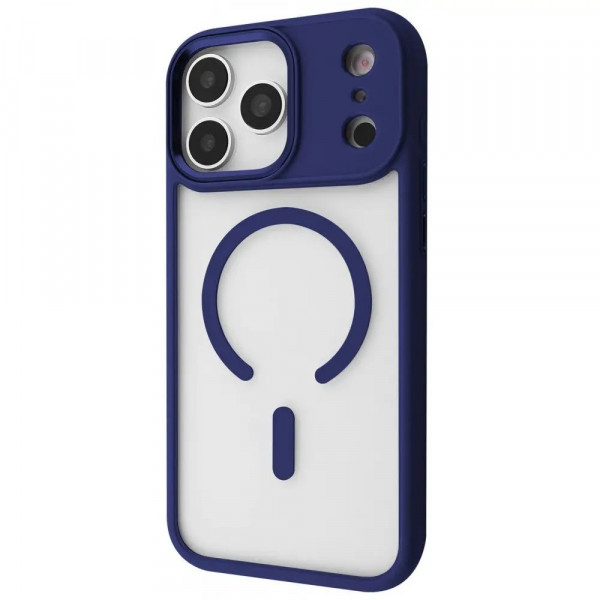  Чохол Wave Ardor Case with MagSafe для iPhone 17 Pro Max Midnight Blue
