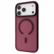 Чохол Wave Matte Insane Case with MagSafe для iPhone 17 Pro/18 Pro Cherry Red (PCMIIP18P036)