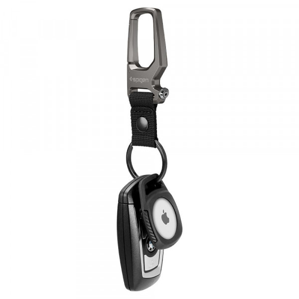  Чехол для AirTag Spigen Rugged Armor Matte Black (AMP01565)