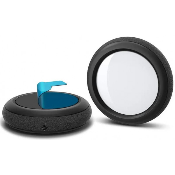  Чохол для AirTag Spigen Silicon Fit Black 2 per pack (AHP03070)