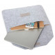 Чохол із повсті для MacBook Air/Pro 154 Silver