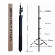  Штатив для освітлення Light Stand 8806 21м Black
